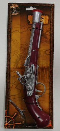 Pistolet de pirate en plastique, 35 cm — visuel 1