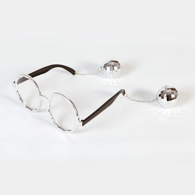 Lunettes disco à boules à facettes suspendues — visuel 3