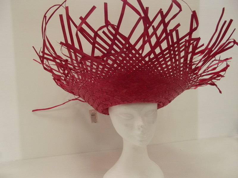 Chapeau hawaïen en paille tressée, taille unique — visuel 3