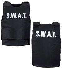 Gilet S.W.A.T. adulte, imitation pare-balles réglable — visuel 3