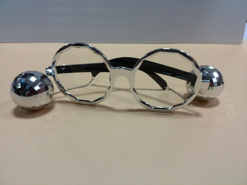 Lunettes disco à boules à facettes suspendues — visuel 5