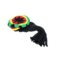 Bonnet rasta avec dreadlocks intégrées, taille unique — visuel 2