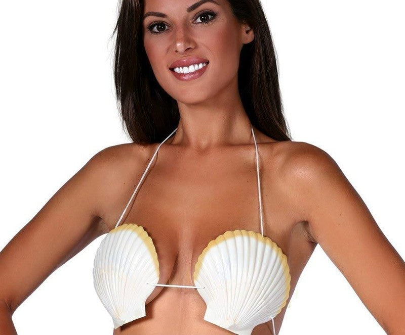 Soutien-gorge coquillage Saint-Jacques, liens 38 cm — visuel 2