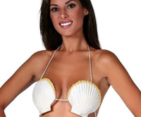 Soutien-gorge coquillage Saint-Jacques, liens 38 cm — visuel 2