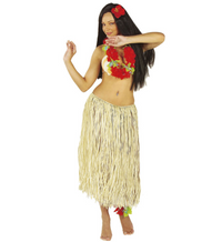 Jupe hawaïenne en raphia naturel, 75 cm — visuel 4