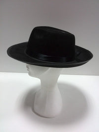Chapeau borsalino en feutrine avec ruban satin — visuel 2