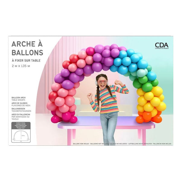 Arche à ballons de table, 120 cm