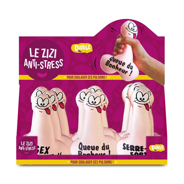 Balle anti-stress humoristique pour adultes