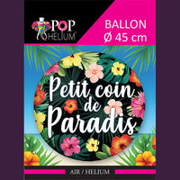 Ballon aluminium 45 cm à message — vue 6