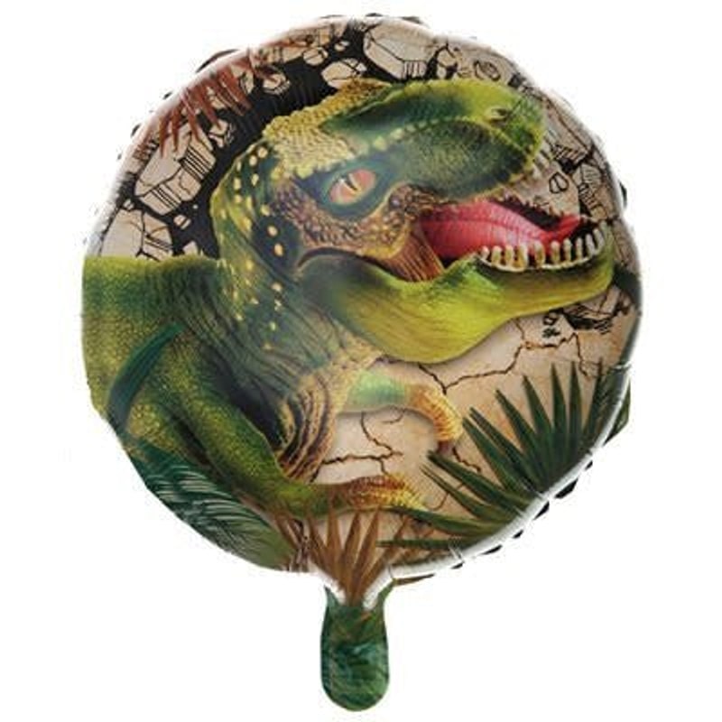 Ballon aluminium dinosaure