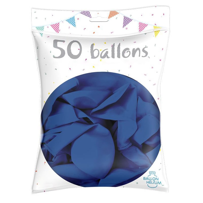 50 ballons de baudruche unis 30 cm, 19 couleurs — vue 3