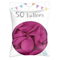50 ballons de baudruche unis 30 cm, 19 couleurs — vue 5