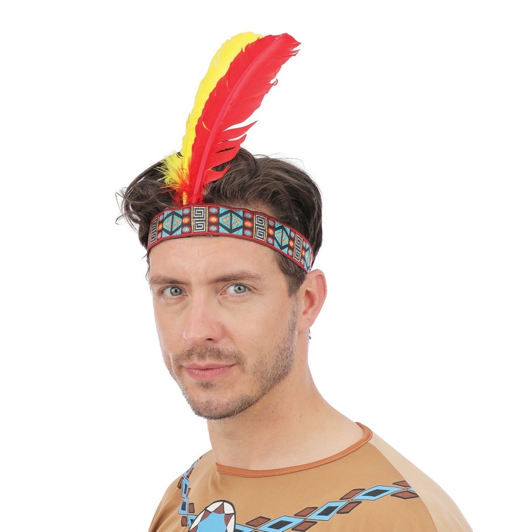 Bandeau d'Indien à 2 plumes — vue 2