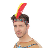 Bandeau d'Indien à 2 plumes — vue 2