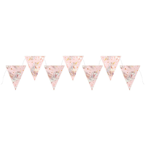 Banderole licorne magique, 3 m