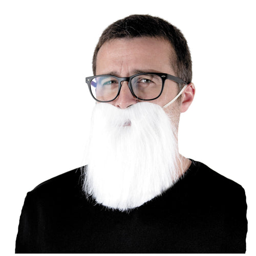 Barbe hipster blanche