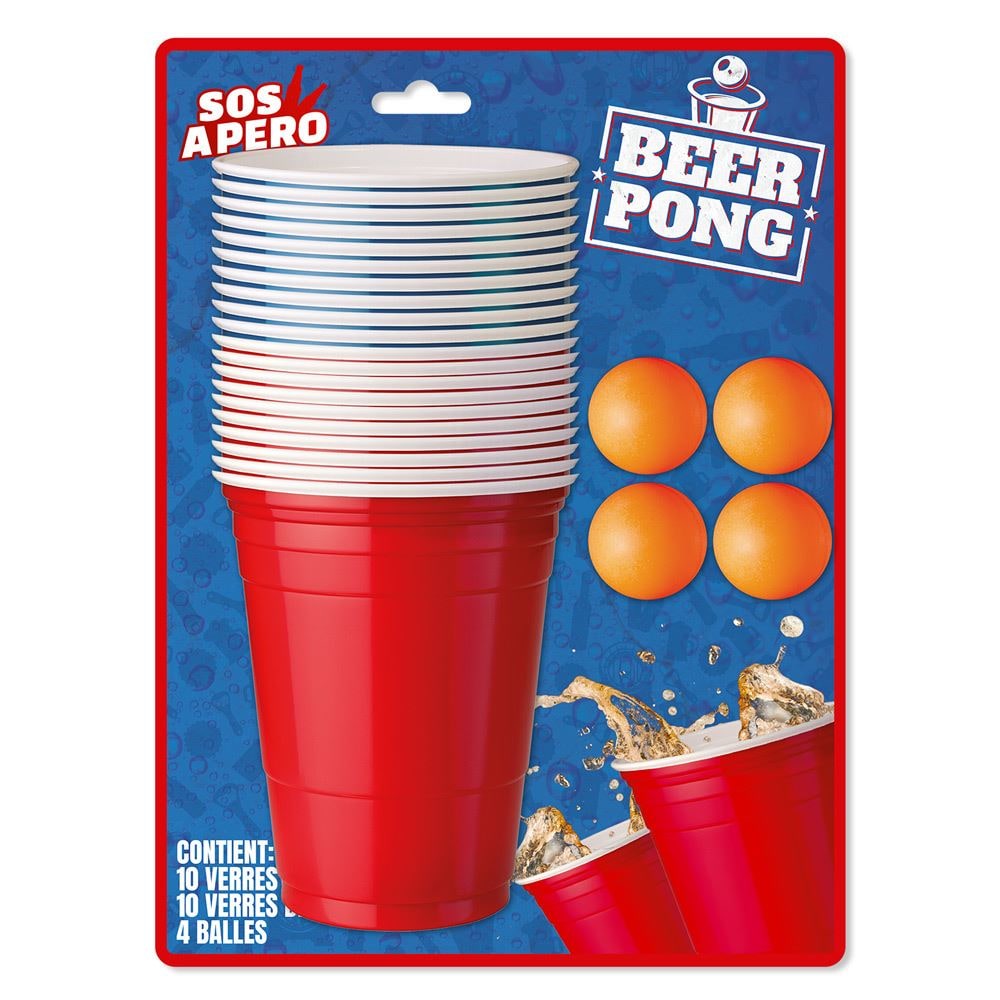 Beer pong, jeu à boire