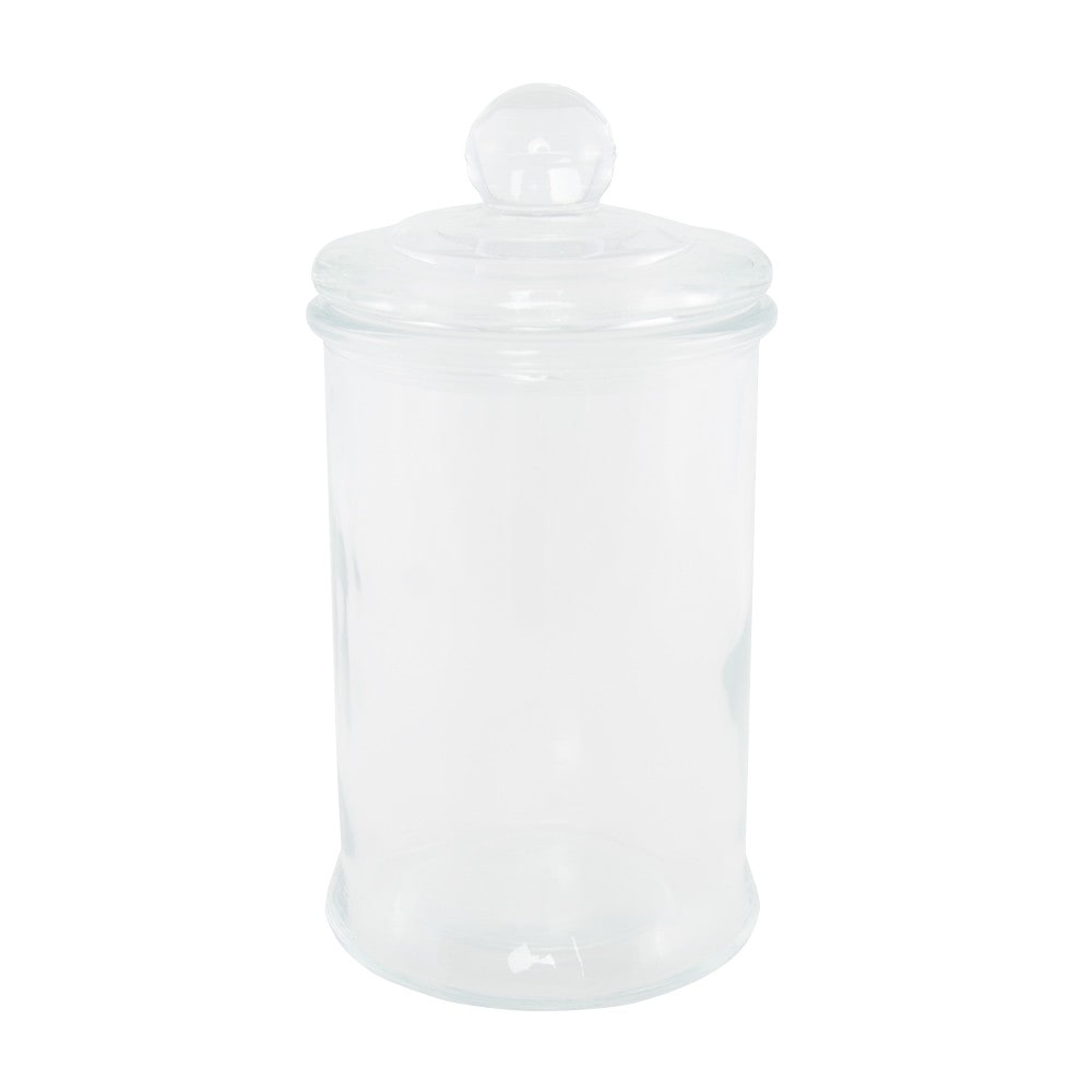 Bonbonnière en verre à couvercle, 630 ml