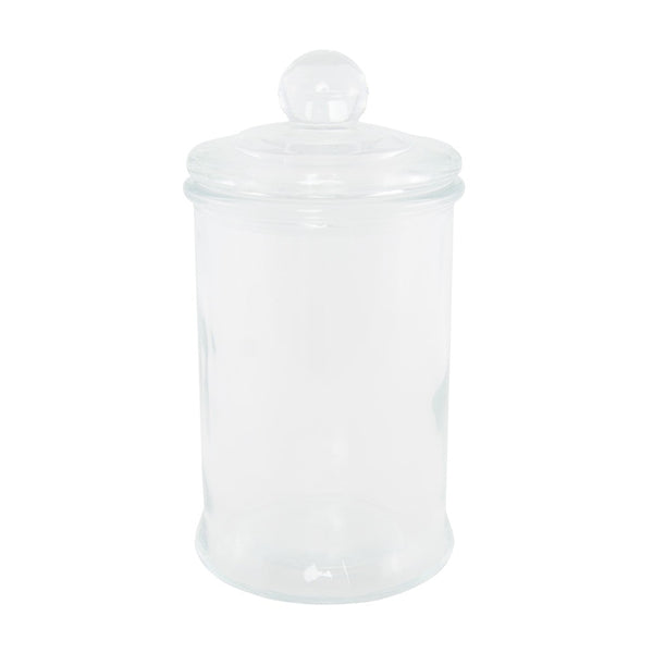 Bonbonnière en verre à couvercle, 630 ml