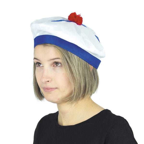Bonnet de marin à pompon