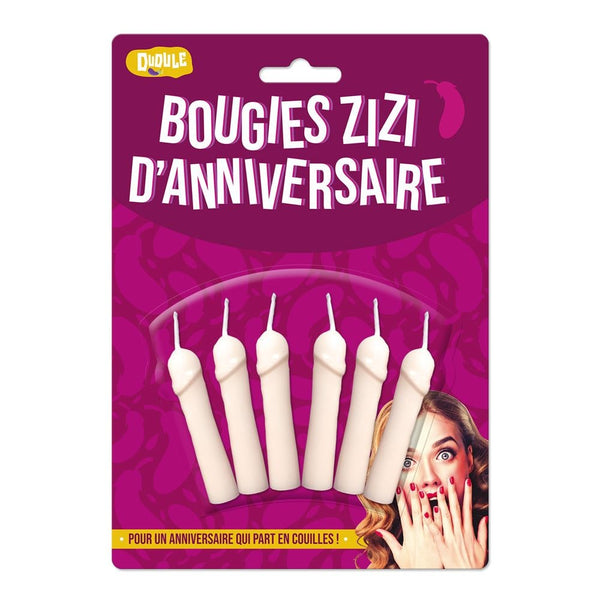 Bougies d'anniversaire humoristiques pour adultes