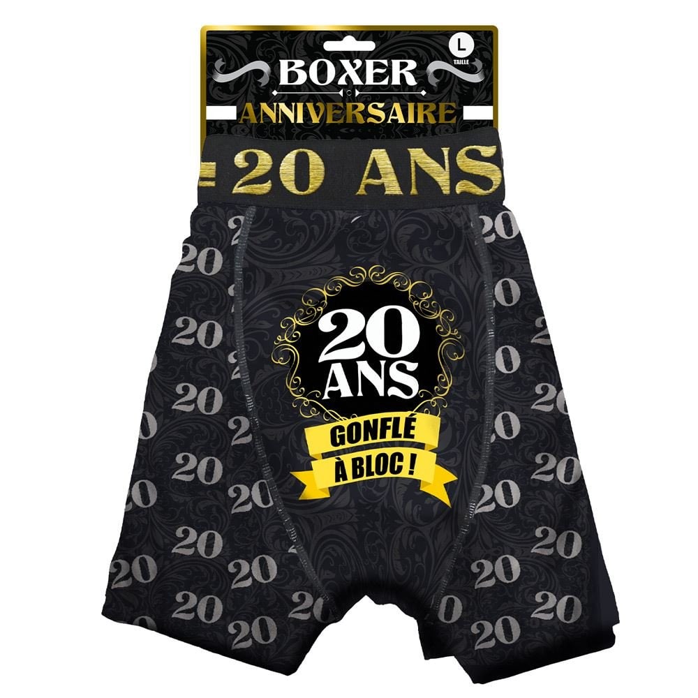 Boxer 20 ans « Gonflé à bloc »