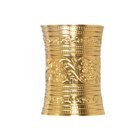 Bracelet manchette doré — vue 4
