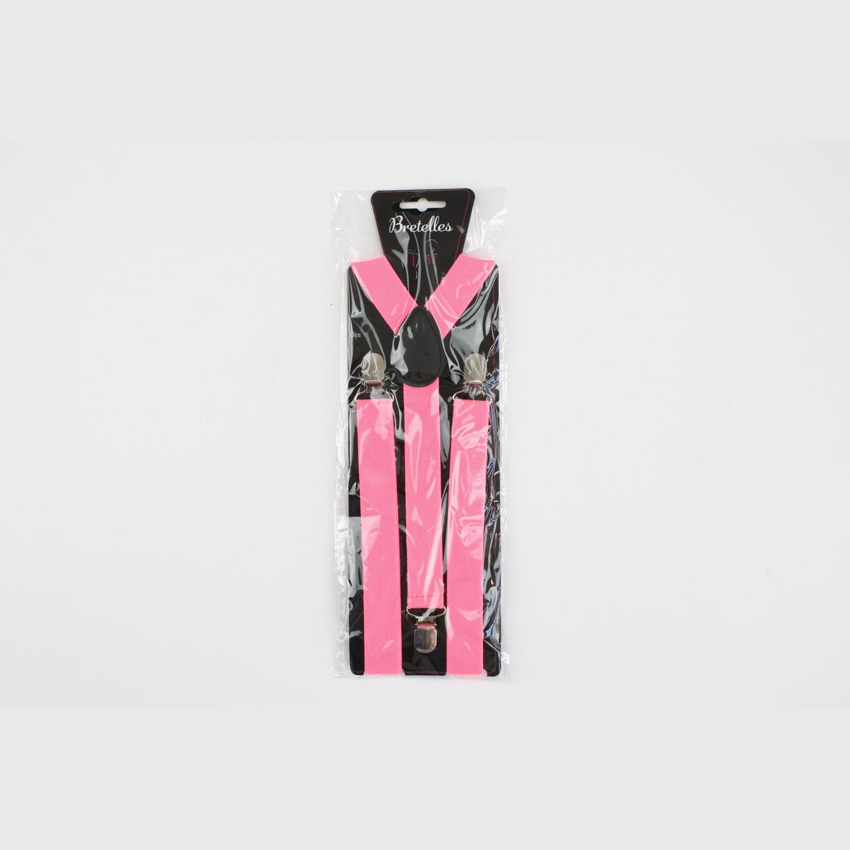 Bretelles fluo roses — vue 2