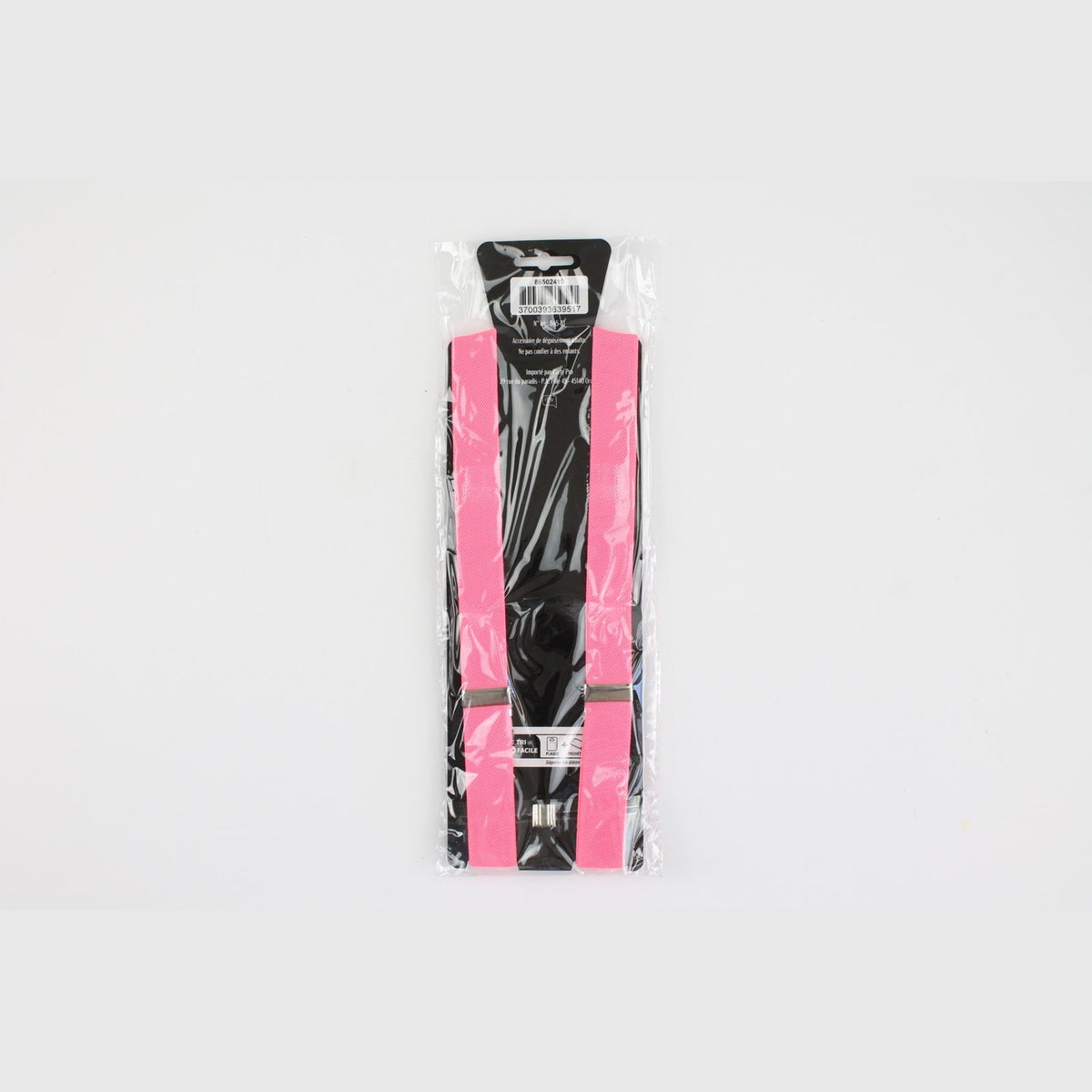 Bretelles fluo roses — vue 3