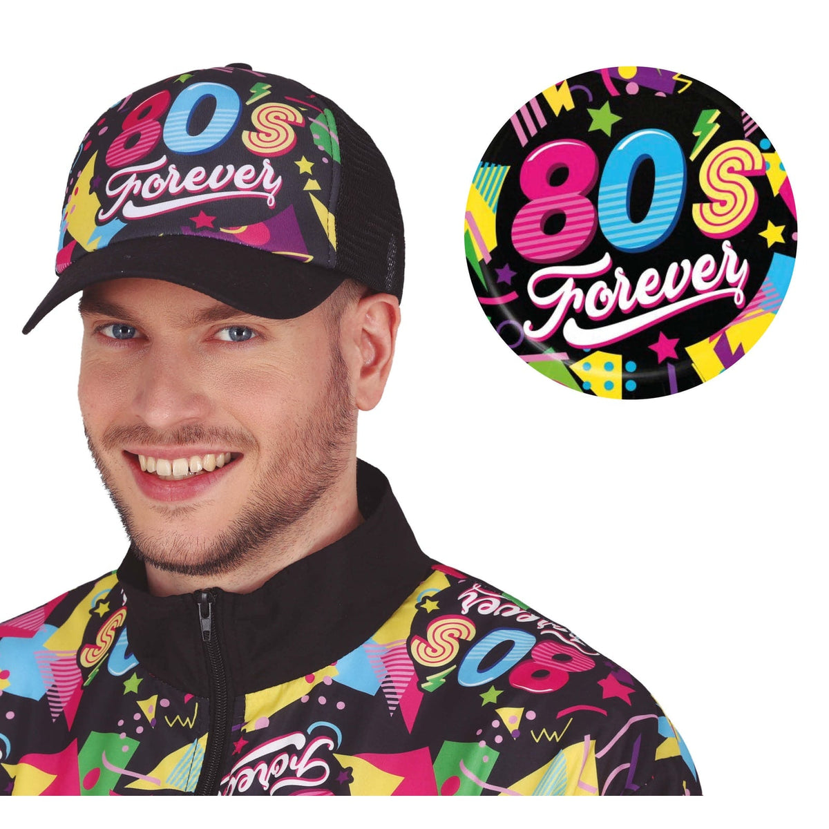 Casquette années 80