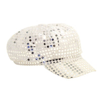 Casquette disco à sequins