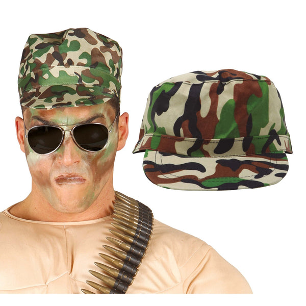 Casquette militaire camouflage