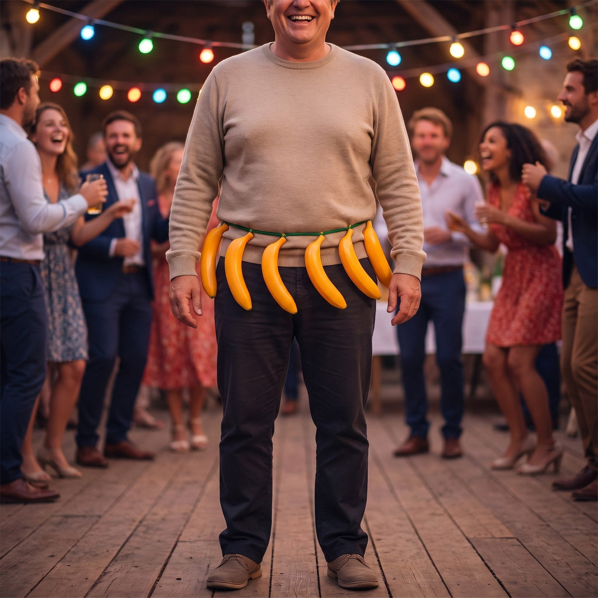 Ceinture de bananes, 96 cm, mixte