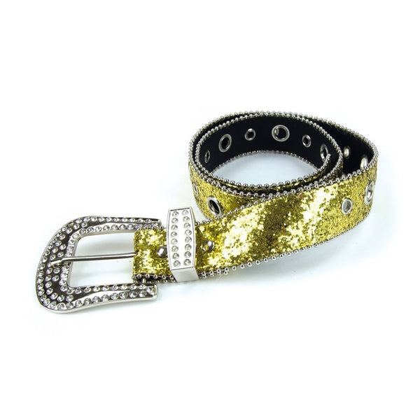 Ceinture pailletée Coachella, 120 cm