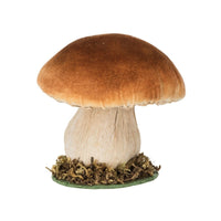 Champignon brun sur socle, 10 cm
