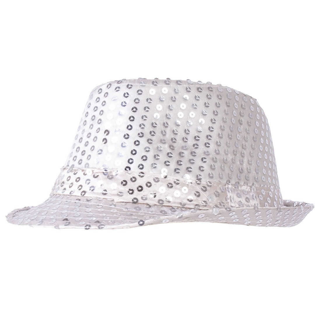 Chapeau borsalino à sequins — vue 4