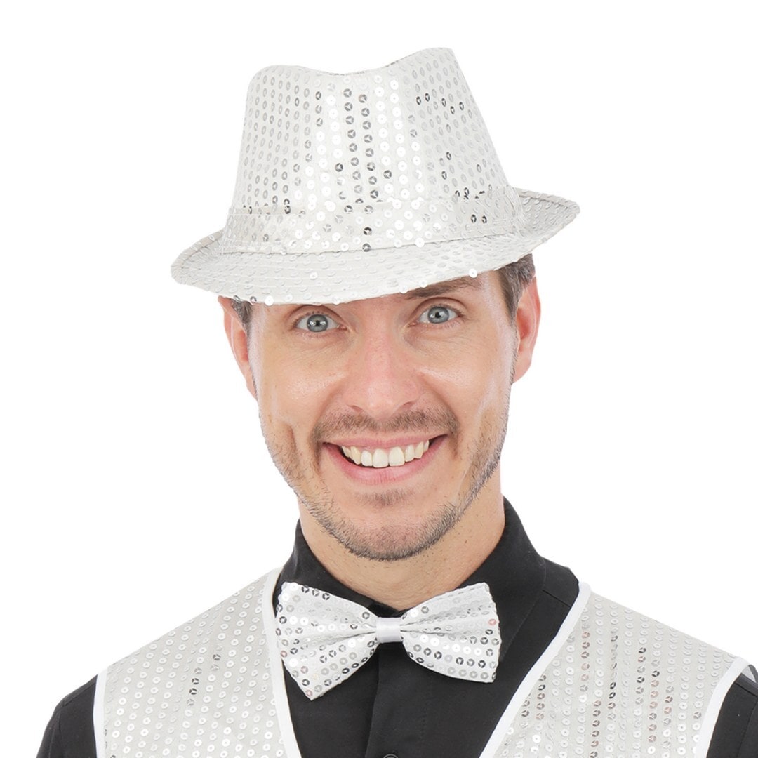 Chapeau borsalino à sequins — vue 5