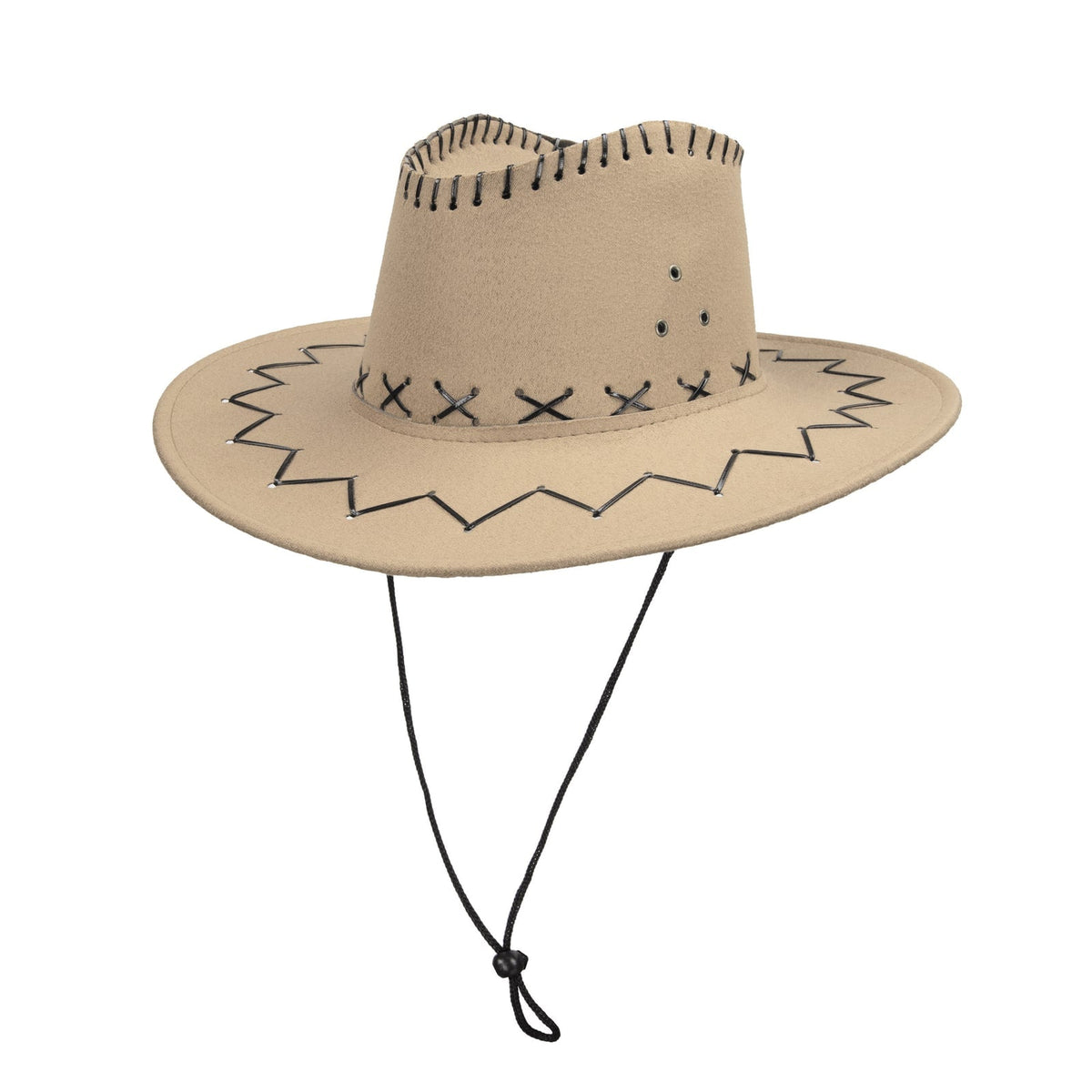 Chapeau buffalo de cowboy — vue 3