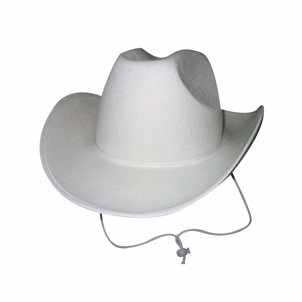 Chapeau de cowboy blanc