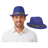Chapeau de gangster coloré