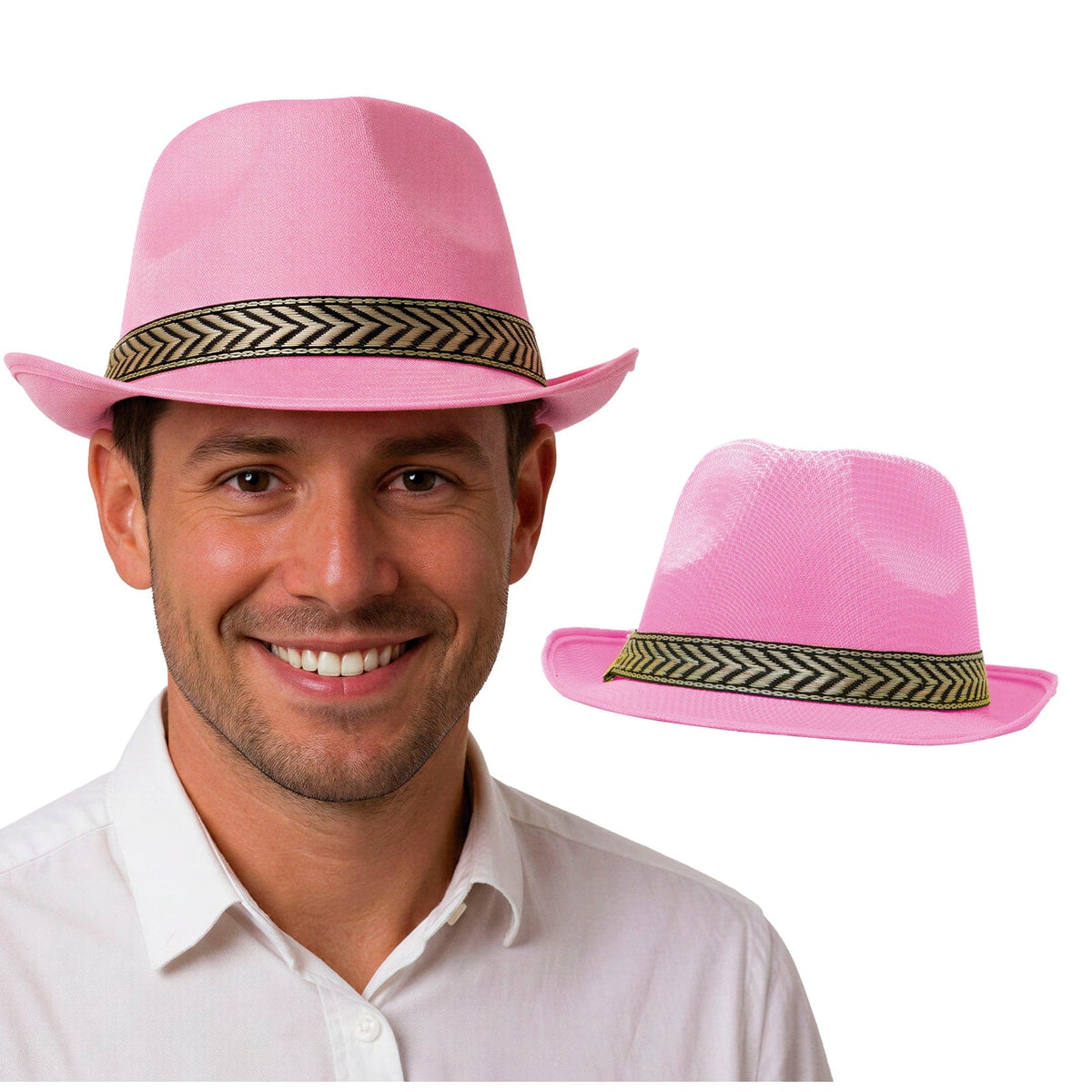 Chapeau de gangster coloré — vue 3
