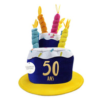 Chapeau gâteau d'anniversaire à bougies — vue 5