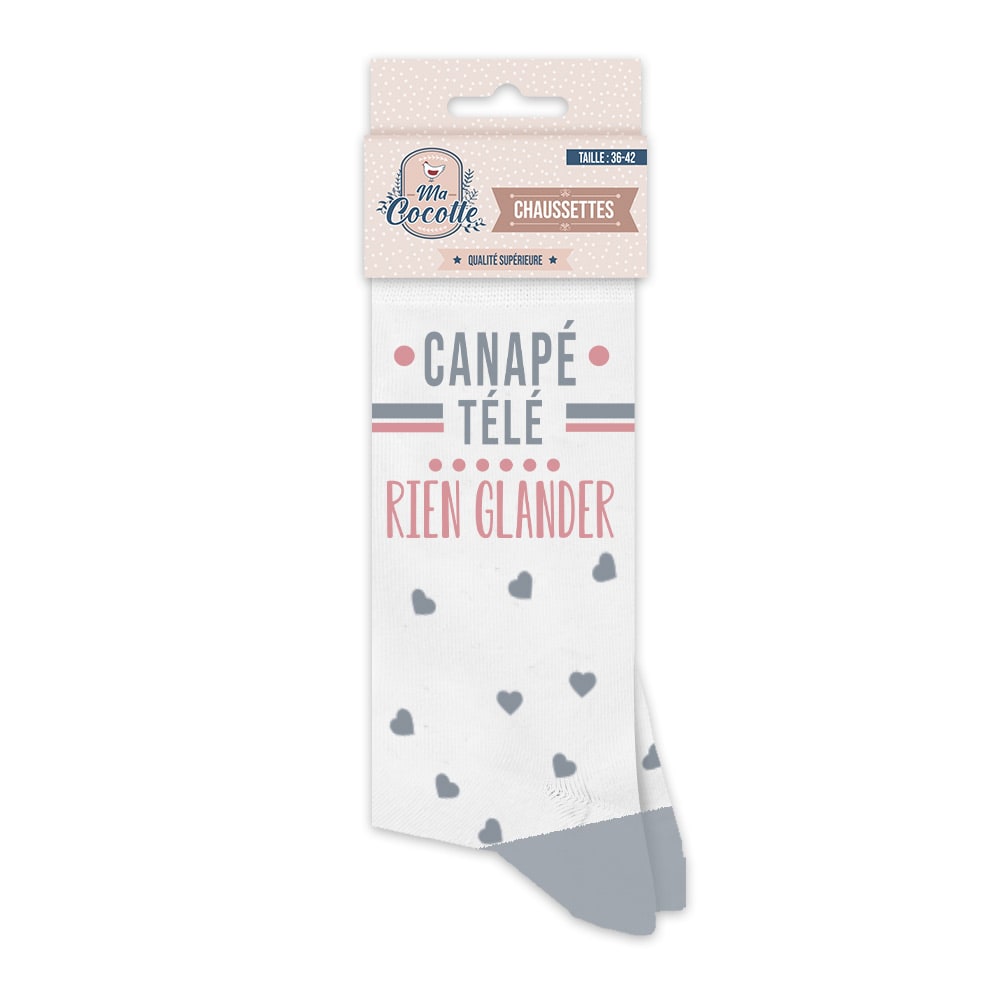 Chaussettes humoristiques femme, 2 modèles