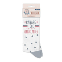Chaussettes humoristiques femme, 2 modèles