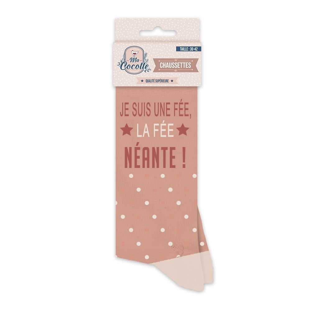 Chaussettes humoristiques femme, 2 modèles — vue 2