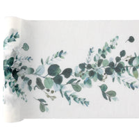 Chemin de table Bucolique, eucalyptus, 3 m