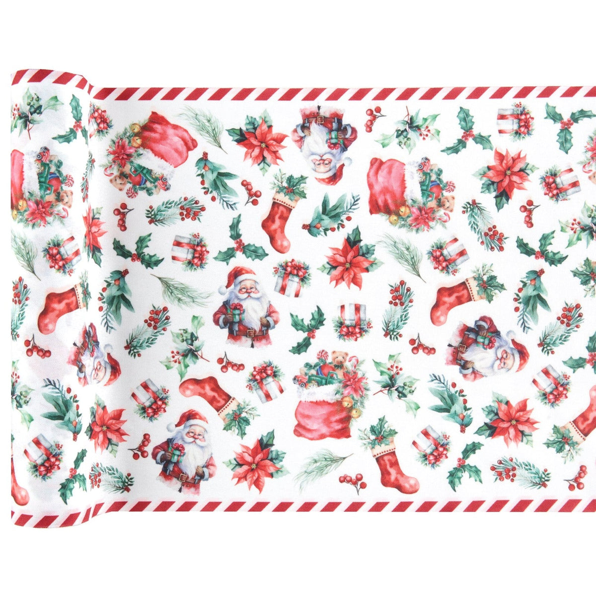 Chemin de table Père Noël, 2,5 m