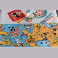 Chemin de table carte au trésor pirate, 5 m — vue 2