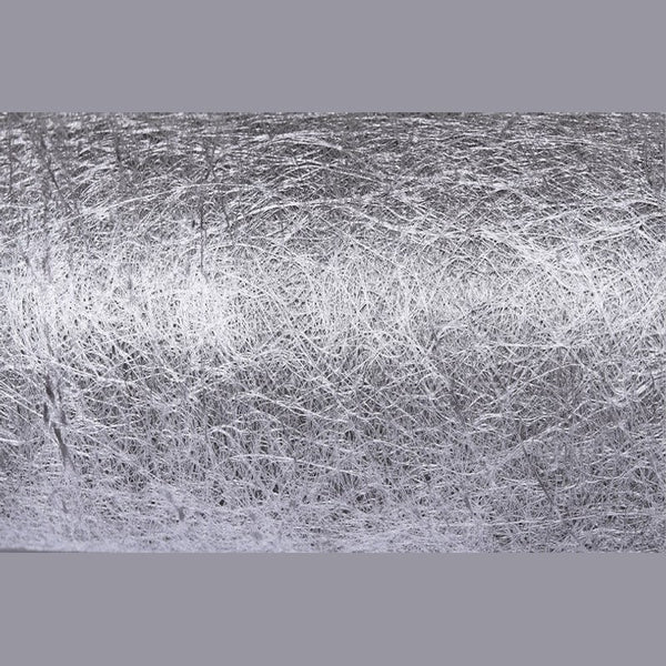 Chemin de table Brillance argent, 30 cm x 10 m