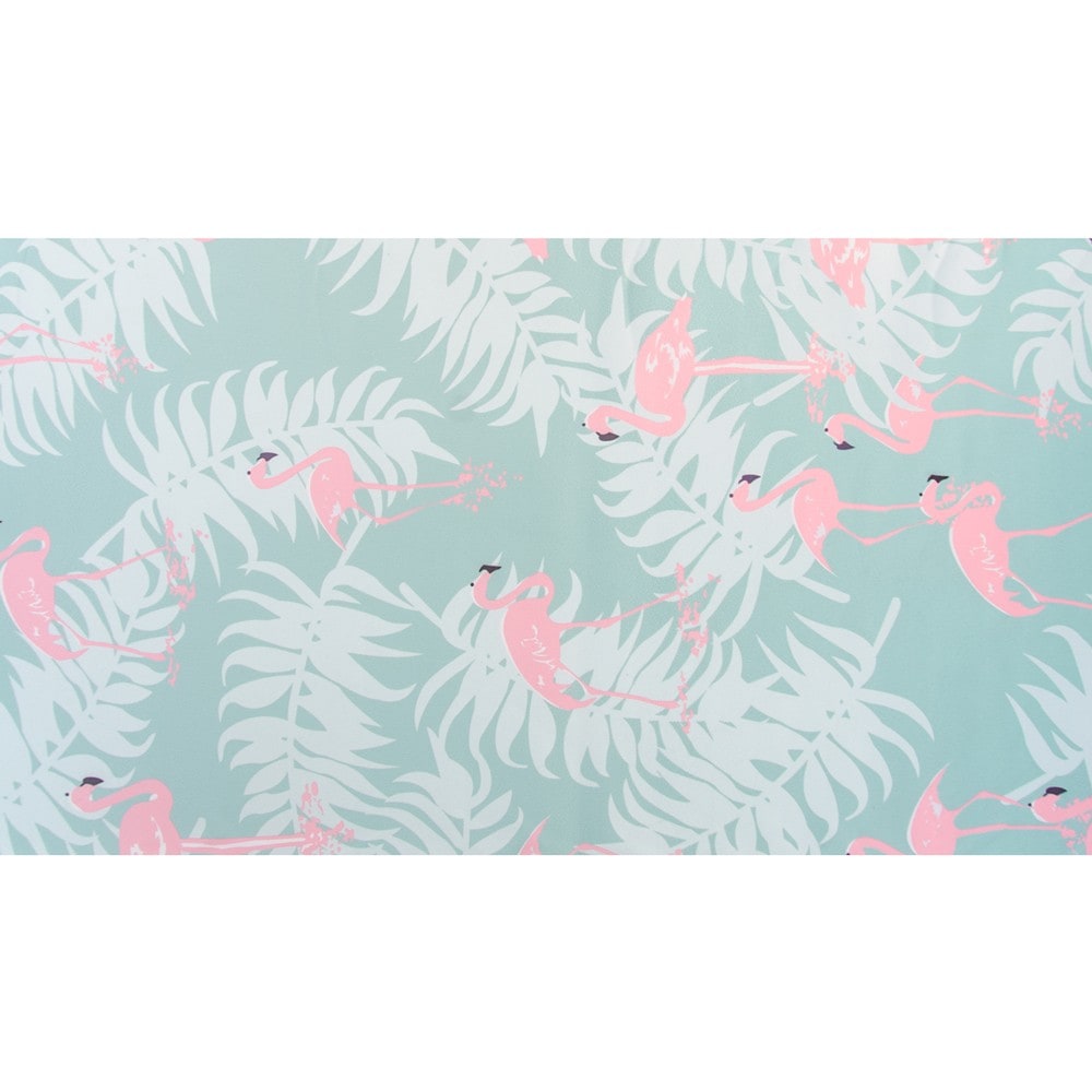 Chemin de table flamants roses, 30 cm x 5 m